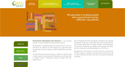 Desktop Screenshot of greenshootscs.com